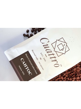 Кофе в зернах CUATTRO Сантос